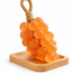 Grape Shape Exfoliating Soap Bar for Face & Body – Deep Cleanse, Gentle Scrub, Bath Soap for Women & Men Skin Brightening Soap For Men & Women (ice bath)
