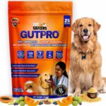 Pre + Probiotic Supplement for Dogs (120g) | 10B CFU | Boosts Gut Health & Immunity | Gluten-Free | Vet Formulated | Prevents Scratching, Paw-Licking & Indigestion | Chicken Flavour
