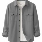 DEELMO Men’s Stylish Cotton Blend Casual Shirt || Full Sleeve Button-Down Shirt with Dual Flap Pockets || Comfortable Breathable Fabric || Perfect for Casual Office and Outing Wear