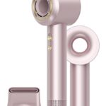 MakeMeebold Make Mee Bold Swift High-Speed Hair Dryer | 110,000 RPM Motor | 3X Faster Drying | 4 Modes with AI Smart Heat Control | Lightweight & Quiet Hair Dryer with Magnetic Concentrator | Frizz-Free Shine | Gifts for woman