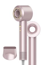 MakeMeebold Make Mee Bold Swift High-Speed Hair Dryer | 110,000 RPM Motor | 3X Faster Drying | 4 Modes with AI Smart Heat Control | Lightweight & Quiet Hair Dryer with Magnetic Concentrator | Frizz-Free Shine | Gifts for woman