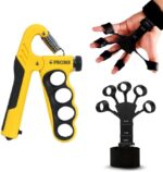 PRO365 Adjustable Hand Gripper with Counter (5–100Kg) | Forearm, Wrist & Finger Exerciser | Grip Strength Trainer for Muscle Building, Rehab, Endurance | 1 Year Warranty