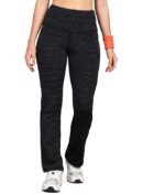 Rock Paper Scissors Premium Flare Gym Pants High-Waisted, Sweat-Wicking, Athletic Fit Wide Leg Gym Tights for Working Out, Pilates,Yoga, Fitness & Training