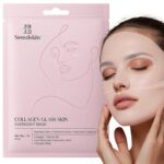 SeoulSkin Collagen Glass Skin Overnight Mask - Korean Collagen Face Mask with Low Molecular Collagen & Hyaluronic Acid, Pore Perfecting & Hydrating, Paraben-Free, For All Skin Types (1N)