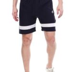 BLUE STAR SHARK Men’s Athletic Sports Shorts with Zipper Pockets | Lightweight Quick-Dry Breathable Running Gym Workout Training and Fitness Short for Men | Comfortable Stylish Activewear