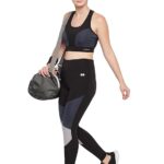 Clovia Women's Slim Fit Mid Rise Slim Polyamide Sports Tights .