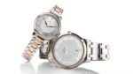 Titan Bandhan Quartz Analog with Date White Dial Two Toned Silver and Rose Gold Stainless Steel Strap Watch For Couple - NT17752481KM01