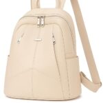 Anti-Theft Cross Leather Backpack & Purse for Women | Shoulder Bag for Women and Girls | College Bag for Girls | Multipurpose Travel backpack| Durable | Convertible