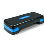 XTRIM Aerobic Stepper Without Height Adjustments, Stepper with 2 Height Adjustments - 10 & 15cm, 4 Anti-Skid Rubber Pads for Legs, Slip-Resistant Platform, for Cardio Workout (Supports 250Kg Weight)