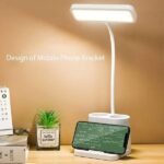 One94Store LED Desk Lamp with Pen & Phone Holder – USB Charging Study Lamp with Touch Sensor, Adjustable Brightness, Eye Protection Light & Foldable Table Lamp for Students, Reading & Office - Image 5