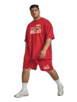 Fflirtygo Men Graphic Print Cotton T-Shirt & Short Set for Men/Boys - Image 15