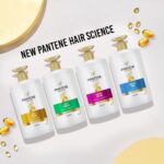 Pantene Hair Fall Control Shampoo for Weak, Dry and Frizzy Hair, With Pro V + Vitamin B, 1 Ltr - Image 5