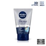 NIVEA MEN Dark Spot Reduction Face Wash 100 g | With Ginko and Ginseng Extracts for Clean, Healthy & Clear Skin in Summer | 10 X Vitamin C Effect for Radiant Skin |For Dark Spot Reduction - Image 2