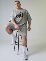 Fflirtygo Men Graphic Print Cotton T-Shirt & Short Set for Men/Boys - Image 2
