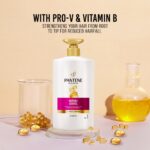 Pantene Hair Fall Control Shampoo for Weak, Dry and Frizzy Hair, With Pro V + Vitamin B, 1 Ltr - Image 3