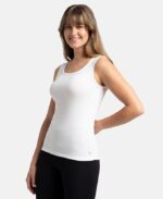 Jockey A113 Women's Super Combed Cotton Rib Fabric Slim Fit Solid Tank Top - Image 9
