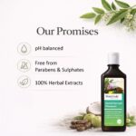 Mukti Gold Herbal Shampoo for Hair Fall & Growth |Ayurvedic Herbs Growth Formula with 15 herbs| Sulphate & Paraben Free | Damage Repair | For Men & Women | 400ml (Pack of 2) - Image 3