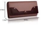 ALSU Women's Wallet Peach | Made with Vegan Leather Material | Carefully Handcrafted | Clutch Purse with Multiple Compartments, Phone, 6 Card Slots & Zipper Pocket with Button Closure (jln-008pch) - Image 3