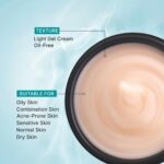 Pilgrim Korean Rice Water Hydra Glow Moisturizer 100Gm with 5 Hyaluronic Acids, 3% Niacinamide, 5 Ceramides | 5x Hydration & Instant Glass Skin | Oil-Free, Lightweight Gel | All SkinTypes | Women,Men - Image 6