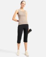 Jockey A113 Women's Super Combed Cotton Rib Fabric Slim Fit Solid Tank Top - Image 6