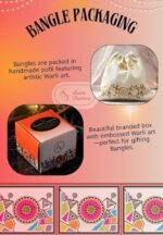 Swara Creations Kashmiri Ghungroo Raindrop Bangles Combo Set | for Women and Girls|Set of 16 Pcs (SKU417) - Image 5