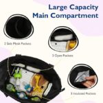 Baby Diaper Bag | Diaper Bag for Mothers For Travel | Baby Bags For Mothers Carry | Baby Diaper Bag For Mother For Travelling | Mommy hand Tote Sling Lugguage diapers Handbags with Changing Mat - Image 5