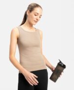 Jockey A113 Women's Super Combed Cotton Rib Fabric Slim Fit Solid Tank Top - Image 5