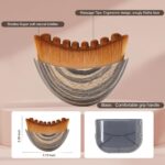 New Contour Face Brush, Dry Brushing Face Brush, GOAL ZONE Drainage Massager for Face, Neck & Face Sculpting, Portable Facial Tool, Fit The Skin,Reduce Puffiness for Daily Us, with Box (New Contour Brush) - Image 3