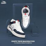 ASIAN Men NEXUS-11 Stylish Casual Mid Top Sneakers with Catchy Colours and Trendy Design with Laces for Men & Boys | Perfect for Wearing to Outings, and Comfortable All-Day Use, Stylish and Durable - Image 13