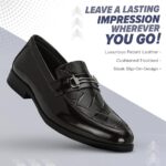 Mens Dynamic Formal Office Dress Formal Slip-on Loafers Shoes | Shinny Glossy Patent | Perfect for Formal Wear, Business Casual, and Parties - Image 3
