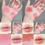 Gege Bear Crystal Lip Gloss | Long-Lasting Lip Glaze Waterproof | Non-Transfer Formula | Moisturizing Lip Tint Glossy Finish | Brown Nude Pink Shades | Fluffy Brush Applicator | Non-Sticky Gloss | Velvet Smooth Lipsticks for Women (06# Light Tea Peach Color, 3g) - Image 3