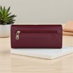 ALSU Women's Wallet | Stylish Purse for with Phone Pocket,4 Card Pocket and Multiple Compartment| Party Clutch for Girl | Lock Closure | Travel Hand Purse for Women| Office Bag for Women - Image 8