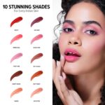 MILA BEAUTÉ Gloss Girl Lip Gloss|Enriched With Mango Seed Butter & Hyaluronic Acid|Light Weight & Non-Sticky Formula|Gives Fuller-Lip Effect & Extra Hydration|(Speed Dial, 2.8 Ml) - Image 7