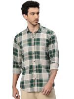 Majestic Man Stylish Slim Fit Cotton Spread Collar Checked Casual Shirt - Image 6