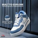 ASIAN Men NEXUS-11 Stylish Casual Mid Top Sneakers with Catchy Colours and Trendy Design with Laces for Men & Boys | Perfect for Wearing to Outings, and Comfortable All-Day Use, Stylish and Durable - Image 4