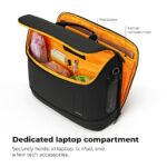 MOKOBARA The Transit Briefcase Vegan Leather & Nylon 15L Laptop Crossbody Messenger Bag for Men & Women - Image 4