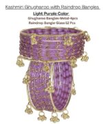 Swara Creations Kashmiri Ghungroo Raindrop Bangles Combo Set | for Women and Girls|Set of 16 Pcs (SKU417) - Image 2