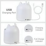 Table Lamp for Study Room | Study Lamp with 3 Light Modes | 1 Year Warranty | Lamp Light for Study | Rechargeable Led Light with Big Battery - 1200 mAh - Image 6