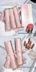 Gege Bear Water Gloss Lipstick | High-Shine Lightweight Liquid Lip Color | 6 Stunning Shades for All Skin Tones | Long-Lasting Moisturizing Glossy Finish | Non-Sticky Lip Tint with Luxurious Packaging | Everyday Wear Makeup Essential (01# Sweet Beans, 3.8g) - Image 7