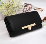 ALSU Women's Wallet | Stylish Purse for with Phone Pocket,4 Card Pocket and Multiple Compartment| Party Clutch for Girl | Lock Closure | Travel Hand Purse for Women| Office Bag for Women - Image 2