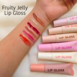 CRAZY GIRL Combo of 2 Fruit Flavoured Tinted Lip Gloss | Natural Lip Gloss with Jojoba Oil, Beeswax & Hyaluronic Acid | Non-Sticky Hydrating Gloss Duo with Soft Silicone Applicator - Image 7
