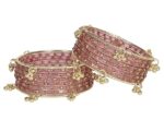 Swara Creations Kashmiri Ghungroo Raindrop Bangles Combo Set | for Women and Girls|Set of 16 Pcs (SKU417) - Image 3