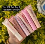 CRAZY GIRL Combo of 2 Fruit Flavoured Tinted Lip Gloss | Natural Lip Gloss with Jojoba Oil, Beeswax & Hyaluronic Acid | Non-Sticky Hydrating Gloss Duo with Soft Silicone Applicator - Image 3