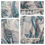 Leriya Fashion Co Ord Set for Women Stylish | Summer Travel Co-Ord Set Short Sleeve Shirt & Wide-Leg Pant | Paisley Printed Stylish Casual Outfit for Summer Cord for Women | Dress for Woman - Image 5