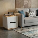 Decor & More Bedside Table with 2 Drawers | Wooden Nightstand for Bedroom with Smooth Sliding Drawers & Open Storage Shelf | Space-Saving Side Table for Living Room | DIY - Image 6