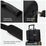 MOKOBARA The Transit Briefcase Vegan Leather & Nylon 15L Laptop Crossbody Messenger Bag for Men & Women - Image 5