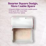 Semi-Automatic Cat Litter Box | Quick Clumping in 7 Seconds | Easy Cleaning Pet Toilet | Multi-Cat Friendly | Washable and Large Capacity Litter Tray | Beige - Image 9