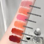 Gege Bear Transcolor Hydrating Lip Glaze | High Glossy Long Lasting Formula | Heart-Shaped Cap with Brush Applicator | Stunning Shades from Light Pink to Deep Red | Non-Sticky Liquid Gloss | Non-Transfer Waterproof | Perfect Smooth Finish for Women (06# Tipsy Rum, 3g) - Image 2