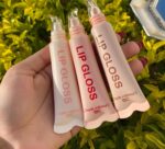 CRAZY GIRL Combo of 2 Fruit Flavoured Tinted Lip Gloss | Natural Lip Gloss with Jojoba Oil, Beeswax & Hyaluronic Acid | Non-Sticky Hydrating Gloss Duo with Soft Silicone Applicator - Image 2