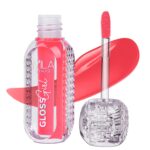 MILA BEAUTÉ Gloss Girl Lip Gloss|Enriched With Mango Seed Butter & Hyaluronic Acid|Light Weight & Non-Sticky Formula|Gives Fuller-Lip Effect & Extra Hydration|(Speed Dial, 2.8 Ml)